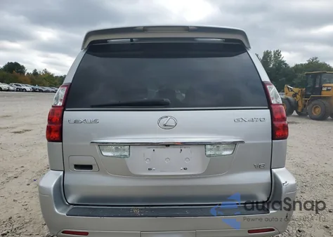 2008 Lexus Gx 470 z USA, uszkodzony, nr VIN JTJBT20X980161318